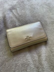 Coach leather wallet