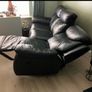 3 seater quality leather recliner sofa Image 3