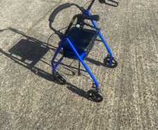 Rollator walking frame