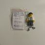 Lego City Police Jail Prisoner minifigure Image 2