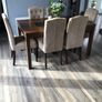dining table and six chairs Image 2