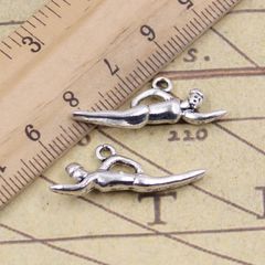 Swimmer Charm