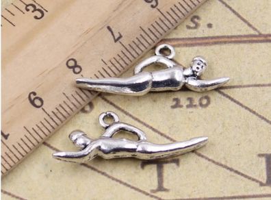 Swimmer Charm