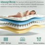 King Mattress 5FT | 12" King-Size Hybrid Mattresses | 7 Zone Pocket Sprung Memory Foam Mattresses Soft/Plush - 150x200x30cm Image 7