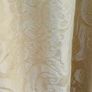 Huge Beautiful Interlined Cream Silk Curtains 110"w x 100"d Image 8