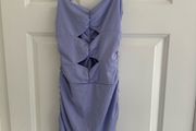 New "Pretty Little Thing" Women's Lilac Mini Dress - Size small