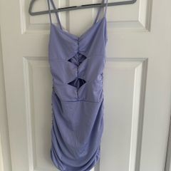 New "Pretty Little Thing" Women's Lilac Mini Dress - Size small