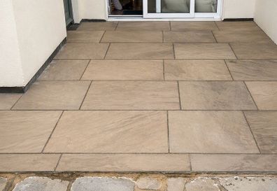 Patio Slabs Natural Sandstone approx 10sqm