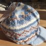 New with Tags Adult Irish Crafted Erin Aran Peak Hat Image 10