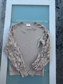 Gold shimmer womens  top from savida at dunnes stores