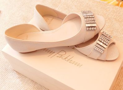 No.1 Jenny Packham Ivory Shoes. Size 6