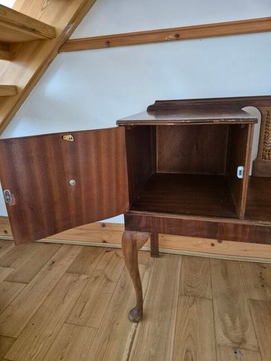 Vintage Telephone Table with cupboard