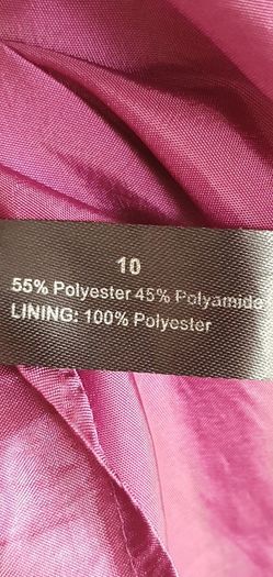 PIED A TERRE magenta embellished Sz 10