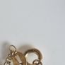 A stunning vintage silver gilt ragdoll pendant necklace rare to find Image 9