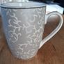 Aynsley 6 Light Grey and White Mugs Image 2
