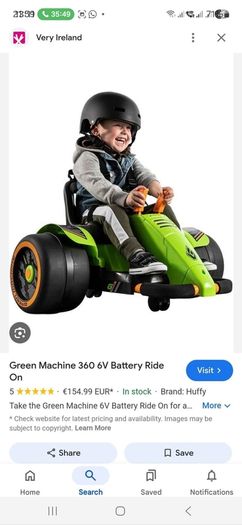 Huffy Green Machine 360 electric bike