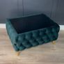 Chesterfield velvet coffe table Image 2