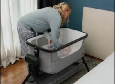 Baby Elegance Co-Glide Electric Bedside Crib