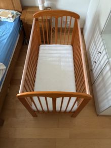 Child's Wooden Cot
