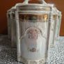 Vintage set of 6 Vintage German pre-war Lustreware kitchen storage jars Image 5