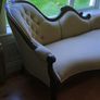 Elegant Upholstered Chaise Lounge Image 2