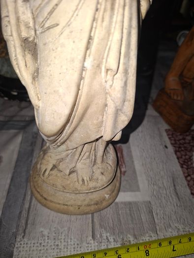 Vintage Virgin Mary Statue Our Lady of Grace and St. Joseph with Christ Child Statue, PRICE IS FOR 1 ONLY