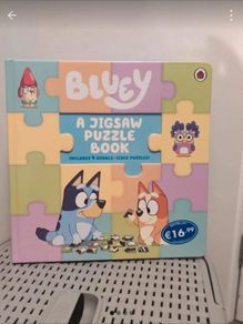 Bluey Jigsaw Puzzle Book