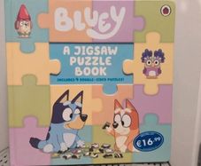 Bluey Jigsaw Puzzle Book
