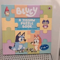 Bluey Jigsaw Puzzle Book
