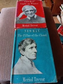 1962 Rare Find. Newman Light in Winter and The Pillar of the Cloud. Complete 2 Tomes. Religious. Vintage.