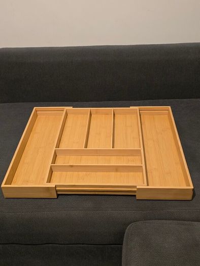 Bambo cutlery tray