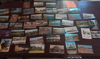 Vintage Postcards  Irish/European/African