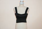 Cut Out Side Crop Top