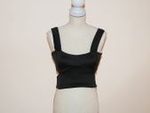 Cut Out Side Crop Top