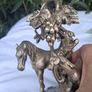 Matching Pair of Mid Victorian Silverplate Table Epergnes Image 8