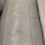 Cream leather sofa Image 10