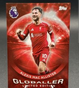 Alexis McAlester Globaller Topps card