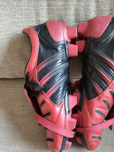 Nice Collectors Vintage Adidas Predator Red Football Boots