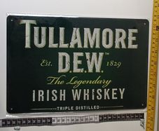 Tullamore Tin Metal sign