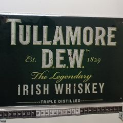 Tullamore Tin Metal sign