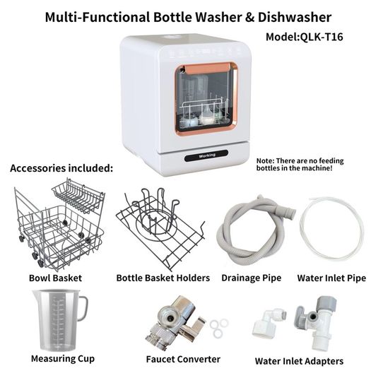 Brand New Tabletop Dishwasher with UV Sterilizer & Dryer