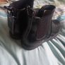 Kangol black chelsea boots, size 1 uk, 33 europe Image 3