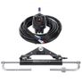 Hydraulic Outboard Steering Kit, 150HP, Marine Boat Hydraulic Steering System, with Helm Pump Two-Way Lock Cylinder and 731.5 cm Hydraulic Image 6
