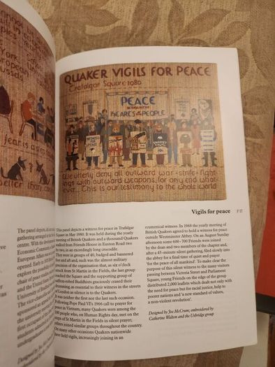 Quaker Tapestry A Pictorial Guide. Large Volume Paperback In Very Good Condition.