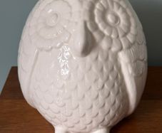 Ceramic Owl lamp