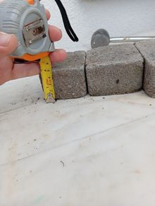 stone tile / paving