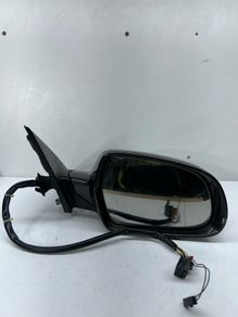 Audi A4 B8 8K Right front door electric wing mirror Black 6+2 WIRES RHD A2l6b5s