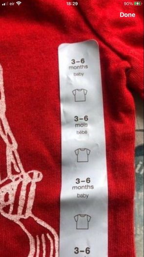 Boys BNWT teeshirt 3/6 mths