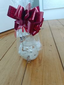 Christmas candle holder gift