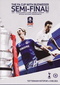 2012 Chelsea v Tottenham Hotspur - FA Cup Semi-Final Programme